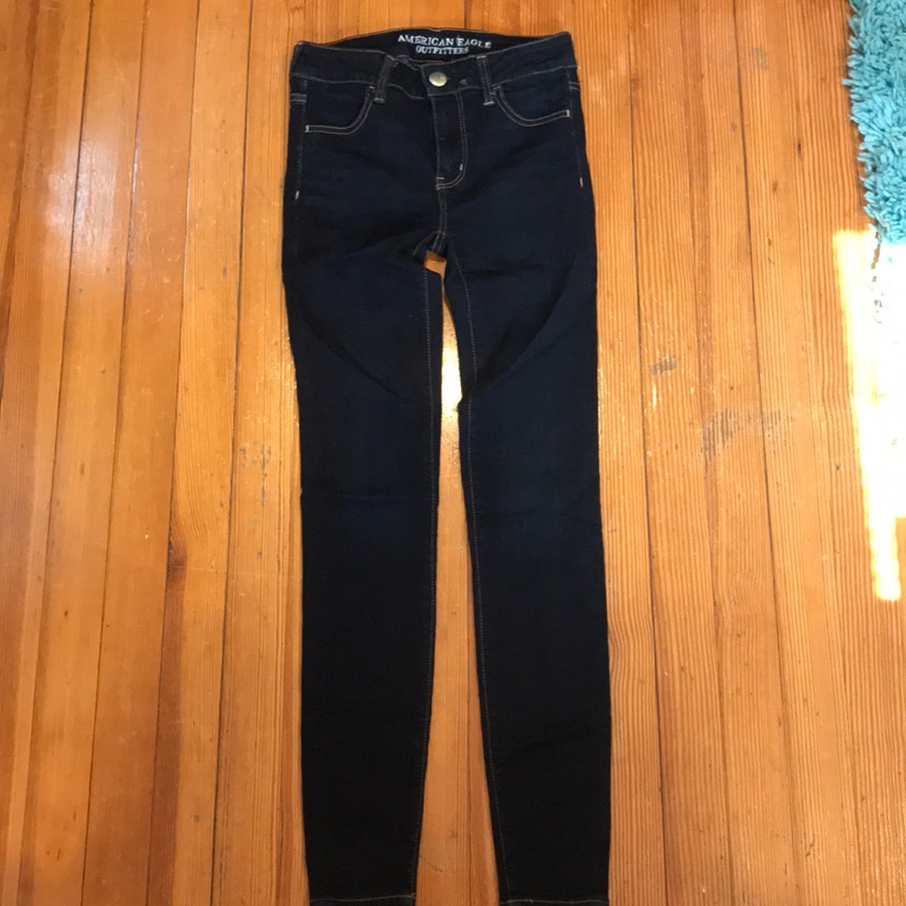 AE darkwash jeans